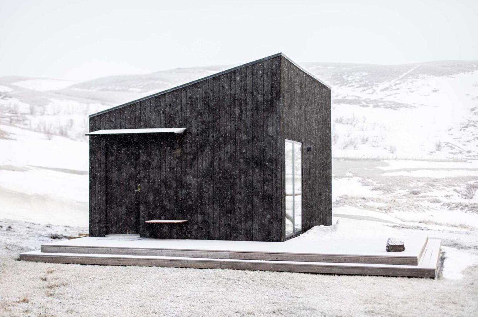 Aska, Modern Cabin 米湖 外观 照片